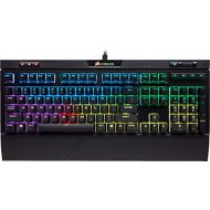 Amazon Renewed CORSAIR Strafe RGB MK.2 Mechanical Gaming Keyboard - USB Passthrough - Linear and Quiet - Cherry MX Red Switch - RGB LED Backlit (Renewed)