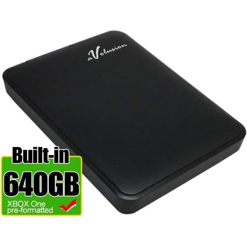  Avolusion 640GB USB 3.0 Portable External Gaming Hard Drive for Xbox One X - 2 Year Warranty