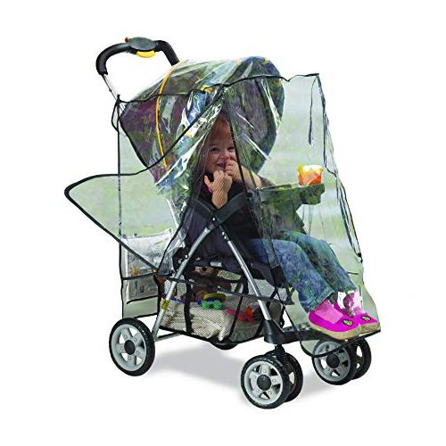 그라코 Graco Deluxe Stroller Weather Shield, Baby Rain Cover, Universal Size, Waterproof, Water Resistant, Windproof, See Thru, Ventilation, Protection, Shade, Umbrella, Pram, Vinyl, Clea