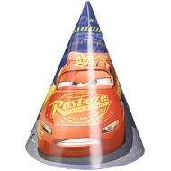 American Greetings Cars 3 Party Hats, 8 Count