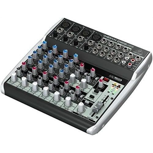  [아마존베스트]Behringer Q1202USB 12-Channel Mixer,Black