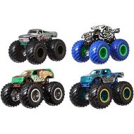Hot Wheels Monster TRUCKSS 1:64 4-Pack AST Vehicles