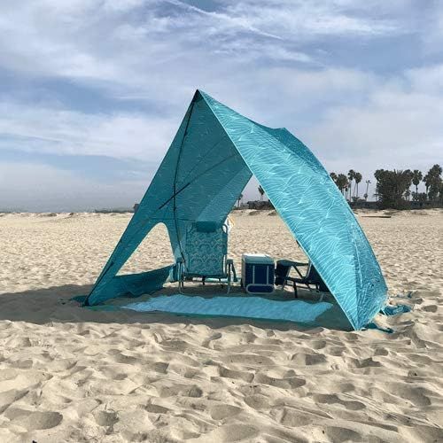  Lightspeed Outdoors A Shade Beach Tent Extra Large Adjustable Beach Shelter