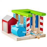 Bigjigs Rail Wooden Train Washer - Other Major Wooden Rail Brands are Compatible