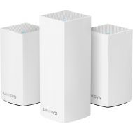 [아마존베스트]Linksys WHW0203 Velop Home Mesh Wi-Fi System Bundle (Dual/Tri-Band Combo) - Wi-Fi Router/Wi-Fi Extender for Whole-Home Mesh Network (3-Pack, White)