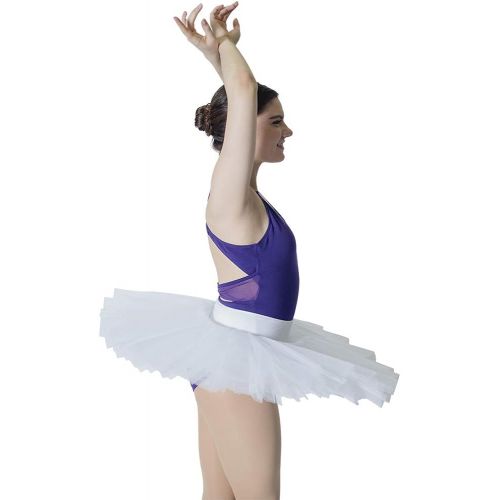  HDW DANCE Women Professional Ballet Platter Tutus 5 Layers Skirt Without Underpants