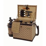 Picnic & Beyond Wooden Picnic Box in Brown