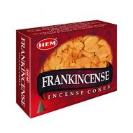 인센스스틱 HEM Frankincense Incense Cones - Pack of 12 - 120 Count - HEM Incense from India