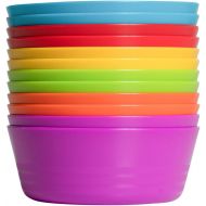 [아마존베스트]Klickpick Home Set Of 12 Kids colorful Snack Bowls set Toddlers Cereal Bowl Set Children Bowl Kid Microwave Dishwasher Safe BPA Free Bowls - 6 colors