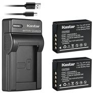 Kastar Battery (X2) & Slim USB Charger for Fujifilm NP-W126 NP-W126s and Fuji HS30EXR HS33EXR HS35EXR HS50EXR X100F X-PRO1 X-PRO2 X-A1 X-A2 X-A3 X-A10 X-E1 X-E2 X-E2S X-E3 X-M1 X-T
