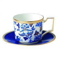 Wedgwood Hibiscus Teacup and Saucer