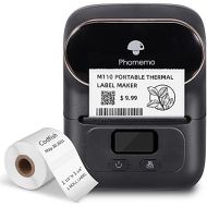 [아마존베스트]Phomemo M110 Label Maker, Price Label Printer with Bluetooth, Apply to Labeling, Shipping, Office, Cable, Retail, Barcode and More, Compatible for Android & iOS System, Label Print