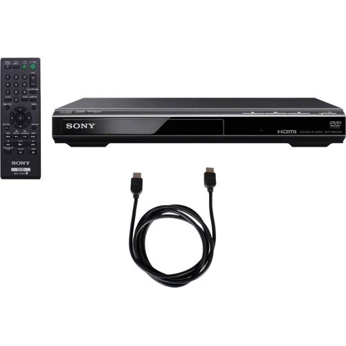 소니 [아마존베스트]Sony DVPSR510H - DVD Player Bundle with Deco Gear 6ft High Speed HDMI Cable
