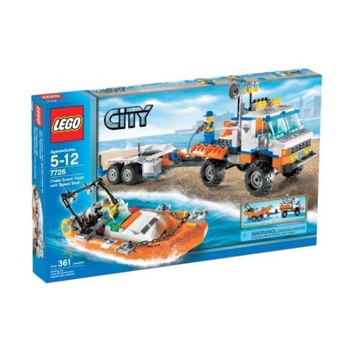  LEGO City Coast Guard Truck with Speed Boat