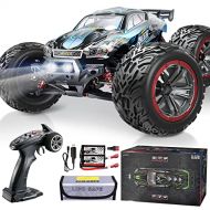 Hosim 1:12 46+ KMH High Speed RC Monster Trucks, 4WD Large Size RC Cars for Adults Boys - Radio Controlled RC Off Road Electronic Hobby Grade Remote Control Cars 2 Batteries for 40