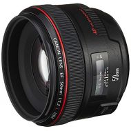 Canon EF 50mm f/1.2L USM Ultra-Fast Standard AutoFocus Lens - International Version (No Warranty)