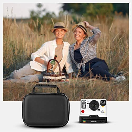  Yinke Case for Polaroid Originals Now+/ Now I-Type/Onestep 2 VF/OneStep+ Instant Camera, Hard Protective Cover Travel Carrying Storage Bag (Black)