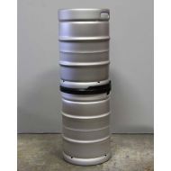 Stack!Co Half-Barrel Keg Stacker - Safely Stack Half-Barrel Kegs (Most Common Keg Size) with these Durable Stacking Rings. Keg Stackers Will Double Your Walk-In Coolers Floor Space.