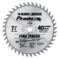 BLACK+DECKER 67-757 7-1/4-Inch 40-Tooth Bulk Piranha Saw Blade