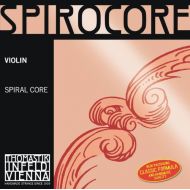 Thomastik-Infeld S15A Spirocore Violin Strings, Complete Set, 4/4 Size, Spiral Core, Chrome Wound E String