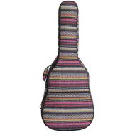 [아마존베스트]Glenmi Bohemian Acoustic Guitar Case for Girls,Soft 10mm Foam Padded 40 41 Inch Guitar Gig Gag Backpack with Neck Protector Pillow Pad