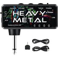 Donner Guitar Headphone AMP Heavy Metal Pocket FX Chorus Rechargeable Mini Practice Amplifier