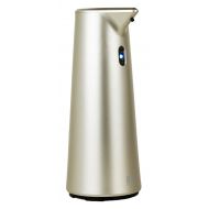 Umbra Finch Sensor Liquid Soap Automatic Nickel Pump Dispenser - Modern Soft-Touch Refillable Foaming Container for Bathroom, Kitchen - Can Be Placed On Countertop - Wide Mouth for