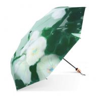 KXDAR Portable Folding Umbrella Telescopic Lightweight Compact Travel Sun Umbrellas Parasol Windproof, Rainproof & 99% UV Protection with Black Anti-UV Coating