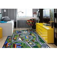 Ottomanson JNA370099-3X5 educational rug, Multi