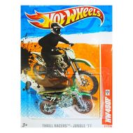 Hot Wheels 2011 Thrill Racers Jungle HW450F Dirt Bike Dirtbike Motorcycle Camo Camouflage