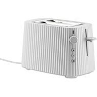 Alessi Plisse MDL08W/USA - Toaster in Thermoplastic Resin, US Plug 850W, White