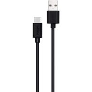 PHILIPS DLC3106A/00 - USB A to USB-C Cable - 200 cm - Black