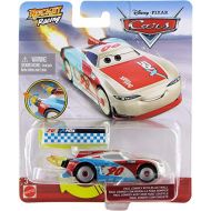 Disney Cars XRS Rocket Racing 1:64 Die Cast Car with Blast Wall: Bumper Save #90 Paul Conrev