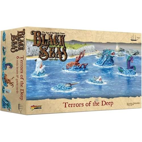  WarLord Black Seas The Age of Sail Terrors of The Deep for Black Seas Table Top Ship Combat Battle War Game 792411005