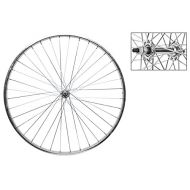 Wheel Master Front Bicycle Wheel 26 x 1 3/8 36H, Steel, Bolt On, Silver