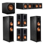 Klipsch 5.1 System with 2 RP 8000F Floorstanding Speakers, 1 Klipsch RP 504C Center Speaker, 2 Klipsch RP 502S Surround Speakers, 1 Klipsch SPL 120 Subwoofer