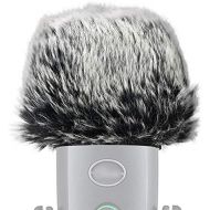 Mic Furry Windscreen Muff for Blue Yeti Nano Condenser Microphone, Mic Cover Microphone Fur Pop Filter by SUNMON