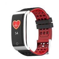 ACCDUER Smart Watch, IP67 Waterproof, Activity Tracker with Heart Rate Monitor, Smart Bracelet Pedometer Fitness Sports Wristbands, Easy to Use,Red