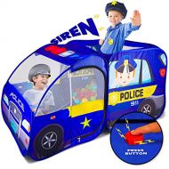 토마스와친구들 기차 장난감Kiddzery Police Car Pop Up Play Tent for Kids, Toddlers, Boys, Girls, Indoors & Outdoors ? Playhouse for Interactive Fun - Foldable, Quick Setup Pretend Play Toys & Gift