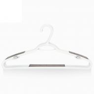YJYS LJBY Household Plastic Coat Hanger Seamless Non-slip Coat Hanger Wet Clothes Rack-A