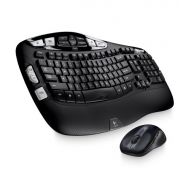 Logitech MK550 Wireless Wave Keyboard and Laser Mouse Combo w/ 128-BIT AES Encryption 2.4GHZ USB