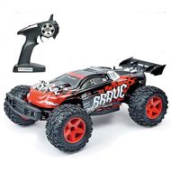 UJIKHSD 1:12 Scale All Terrain RC Car 40km/h High Speed 4WD Electric Vehicle with 2.4 GHz Remote Control, 4X4 Waterproof Off-Road Truck Xmas Birthday Gift for Kids Adults