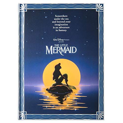 디즈니 Disney The Little Mermaid Movie Poster Journal
