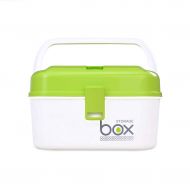 WCJ Portable Portable Home Baby Green Medicine Box Medicine Storage Box Household Children Mini Medicine Box