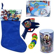 Ruz Marvel Avengers Holiday Stocking Stuffer Bundle Gift for Kids Filled with Toys