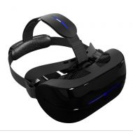 YDZSBYJ VR Headsets Smart VR Glasses, 3D WiFi/Bluetooth Head-Mounted Virtual Reality Glasses, 4000mAh Battery (Color : Black)
