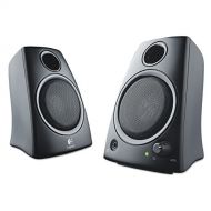 Logitech 980000417 Z130 Compact 2.0 Stereo Speakers, 3.5Mm Jack, Black