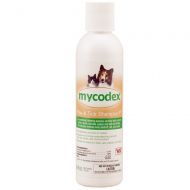 Flea treatment & tick repellent pet shampoo. Lice killer ,Flea Treatment & Tick Repellent pet mycodex shampoo with pyrethrin, enriched with coconut extract aloe vera and lanolin for coat moisturize, designed for dogs, cats, p