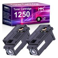 MM MUCH & MORE Compatible Toner Cartridge Replacement for Dell 1250 810WH Use with 1250c 1350cnw 1355cn 1355cnw C1760nw C1765nf C1765nfw Printers (Black, 2 Pack)
