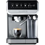 Gourmia GCM4230 8-in-1 One-Touch Espresso, Cappuccino, Latte & Americano Maker with Automatic Frothing